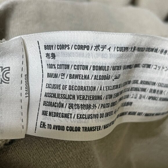 Abercrombie & Fitch Soft Tee Putty Oversized Size XXL Crew Neck Short Sleeve Wom - Picture 5 of 5